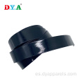 Correo de nylon recubierto de TPU impermeable de 30 mm negro